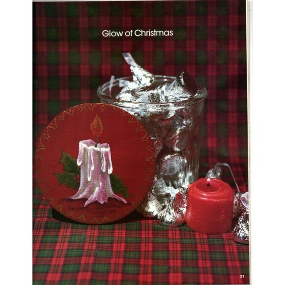 Plaid Seasons of Folk Art Decorative Painting Instruction Pattern Book 1985 - Picture 4 of 12